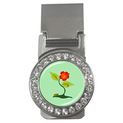 Plant And Flower Money Clips (cz)  by linceazul