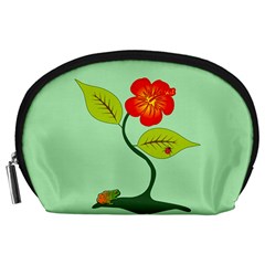 Plant And Flower Accessory Pouches (large)  by linceazul