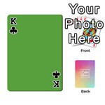 pantoneB13 Playing Cards 54 Designs Front - ClubK