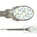 Hand drawm seamless floral pattern Letter Openers Front