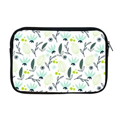 Hand Drawm Seamless Floral Pattern Apple Macbook Pro 17  Zipper Case by TastefulDesigns