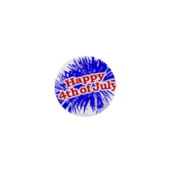 Happy 4th Of July Graphic Logo 1  Mini Magnets by dflcprints