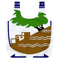 Coat Of Arms Of Holon  Full Print Recycle Bags (l)  by abbeyz71