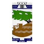 Coat of Arms of Holon  Shower Curtain 36  x 72  (Stall)  Curtain(36 X72 ) - 33.26 x66.24  Curtain(36 X72 )