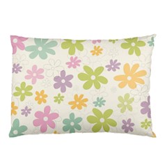 Beautiful Spring Flowers Background Pillow Case (two Sides) by TastefulDesigns