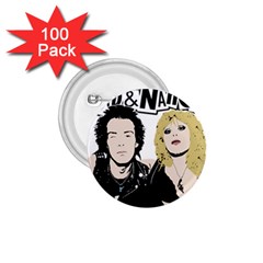 Sid And Nancy 1 75  Buttons (100 Pack)  by Valentinaart
