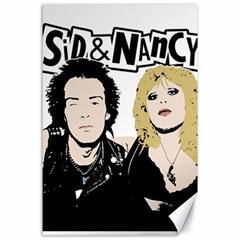 Sid And Nancy Canvas 24  X 36  by Valentinaart