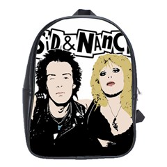 Sid And Nancy School Bags(large)  by Valentinaart