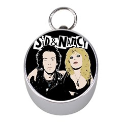 Sid And Nancy Mini Silver Compasses by Valentinaart