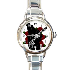 Slash Round Italian Charm Watch by Valentinaart