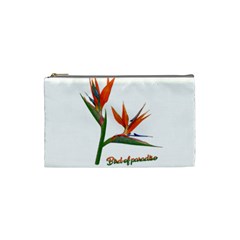 Bird Of Paradise Cosmetic Bag (small)  by Valentinaart