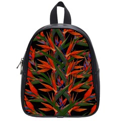 Bird Of Paradise School Bags (small)  by Valentinaart