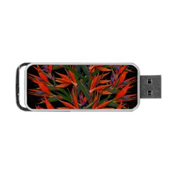 Bird Of Paradise Portable Usb Flash (two Sides) by Valentinaart