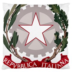 Emblem Of Italy Large Cushion Case (two Sides) by abbeyz71