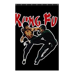 Kung Fu  Shower Curtain 48  X 72  (small)  by Valentinaart