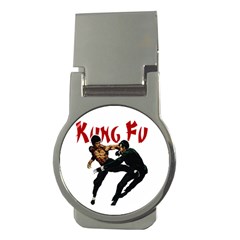 Kung Fu  Money Clips (round)  by Valentinaart