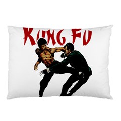 Kung Fu  Pillow Case (two Sides) by Valentinaart