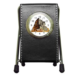 Ben Hur Pen Holder Desk Clocks by Valentinaart