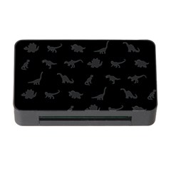 Dinosaurs Pattern Memory Card Reader With Cf by ValentinaDesign