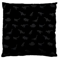 Dinosaurs Pattern Large Flano Cushion Case (one Side) by ValentinaDesign