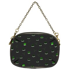 Cactus Pattern Chain Purses (one Side) 