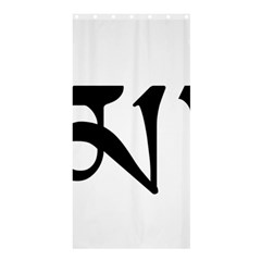 Thimphu Shower Curtain 36  x 72  (Stall) 