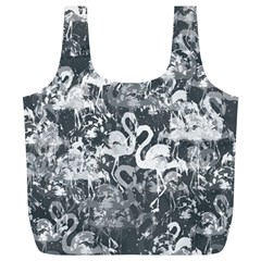 Flamingo Pattern Full Print Recycle Bags (l)  by ValentinaDesign