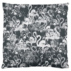 Flamingo Pattern Standard Flano Cushion Case (two Sides) by ValentinaDesign