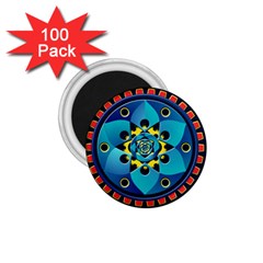 Abstract Mechanical Object 1 75  Magnets (100 Pack)  by linceazul