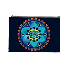 Abstract Mechanical Object Cosmetic Bag (large)  by linceazul