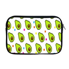 Avocado Seeds Green Fruit Plaid Apple MacBook Pro 17  Zipper Case