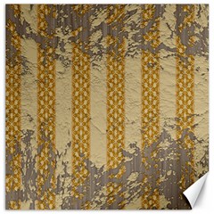 Wall Paper Old Line Vertical Canvas 12  X 12  