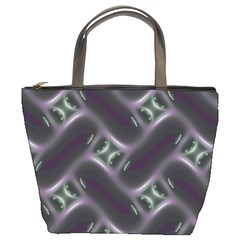 Closeup Purple Line Bucket Bags by Mariart