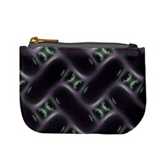 Closeup Purple Line Mini Coin Purses by Mariart