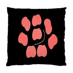 Craft Pink Black Polka Spot Standard Cushion Case (two Sides)