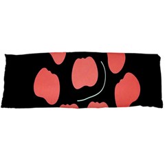 Craft Pink Black Polka Spot Body Pillow Case Dakimakura (two Sides) by Mariart