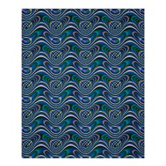 Boomarang Pattern Wave Waves Chevron Green Line Shower Curtain 60  X 72  (medium)  by Mariart