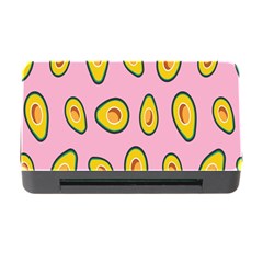 Fruit Avocado Green Pink Yellow Memory Card Reader With Cf by Mariart