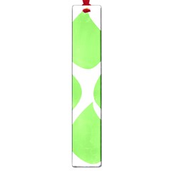 Green Water Rain Large Book Marks