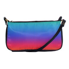 Plaid Rainbow Retina Green Purple Red Yellow Shoulder Clutch Bags