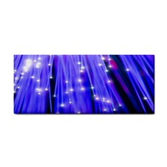 Neon Light Line Vertical Blue Cosmetic Storage Cases