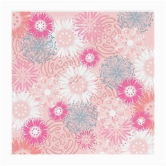 Scrapbook Paper Iridoby Flower Floral Sunflower Rose Medium Glasses Cloth (2-side) by Mariart