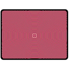 Stop Already Hipnotic Red Circle Fleece Blanket (large) 