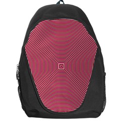 Stop Already Hipnotic Red Circle Backpack Bag