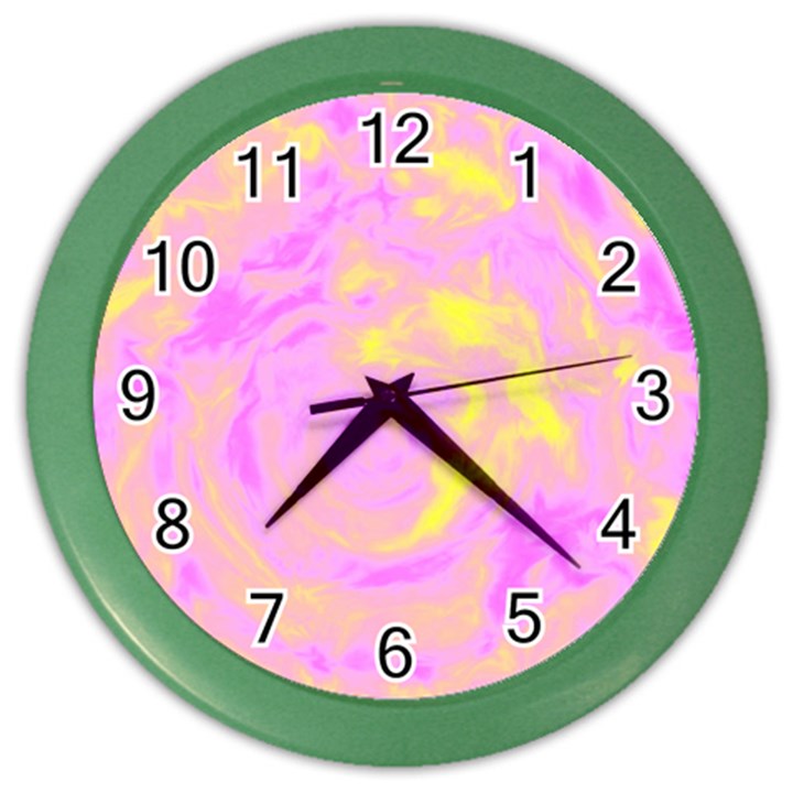 Abstract art Color Wall Clocks