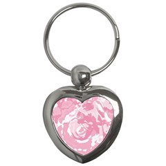 Abstract art Key Chains (Heart) 