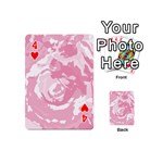 Abstract art Playing Cards 54 (Mini)  Front - Heart4