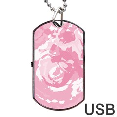Abstract art Dog Tag USB Flash (Two Sides)