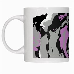 Abstract Art White Mugs by ValentinaDesign