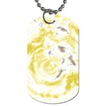 Abstract art Dog Tag (Two Sides) Back